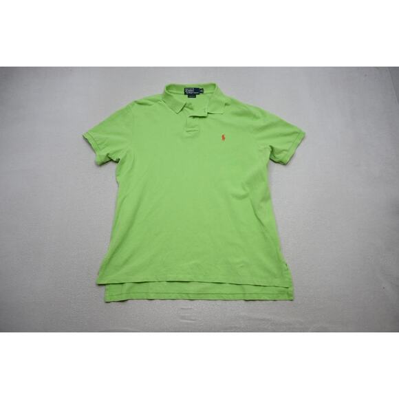 Polo Ralph Lauren Golf Polo Custom Fit Green Short Sleeve Mens Size XL - Picture 5 of 10